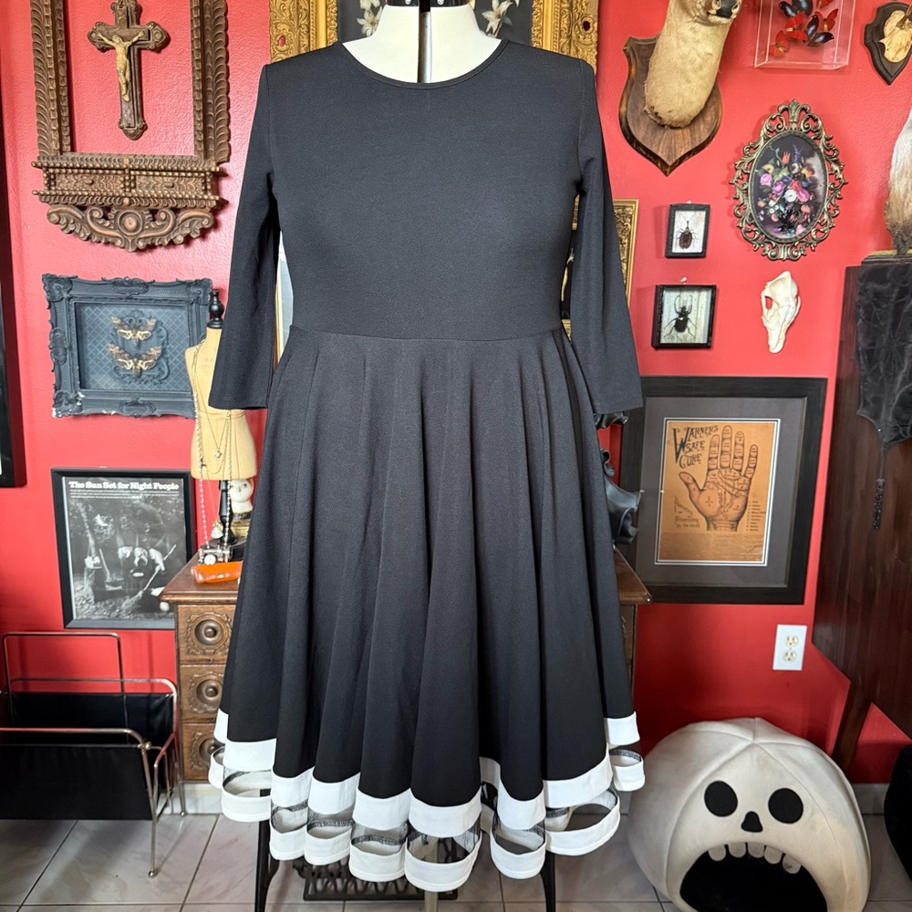 K Glam Long Sleeve Swing Dress 3XL